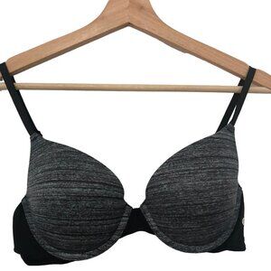 Victoria's Secret PINK Bra 36B Wear Everywhere Push-Up Pigeonnant EUC
